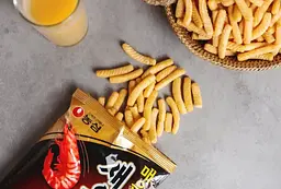 Крекери Nongshim Spicy Shrimp Crackers креветкові гострі 75 г - мініатюра 3