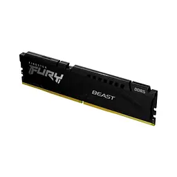 Модуль пам'яті для комп'ютера DDR5 32GB 5600 MHz Beast Black Kingston Fury (ex.HyperX) (KF556C36BBE2-32) - мініатюра 3