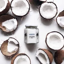 Нерафінована кокосова олія Hillary Virgin Coconut Oil 200 мл (4820209070040) - мініатюра 3