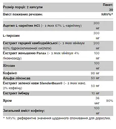 Жироспалювач Pure Gold Protein Fire Caps 60 капсул - мініатюра 2