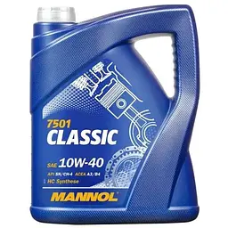 Моторна олива Mannol CLASSIC 5л 10W-40 (MN7501-5)