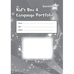 Kid's Box Second edition 4 Language Portfolio