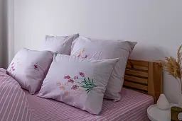 Комплект постільної білизни ТЕП Soft dreams 338 Aurora євро рожевий з білим (2-03859_25785) - мініатюра 3