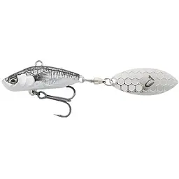 Тейл-спінер Savage Gear 3D Sticklebait Tailspin 80mm 18.0g Сірий (1013-1854.43.99)