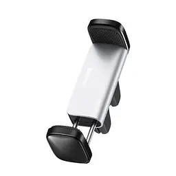 Автомобільний тримач Baseus Steel Cannon Air Outlet Car Mount SUGP-0S Silver