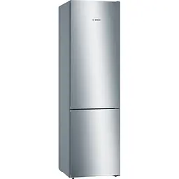 Холодильник з нижньою морозильною камерою Bosch KGN39VL316 нержавіюча сталь (KGN39VL316)