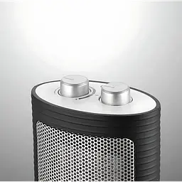 Тепловентилятор електричний підлоговий сірий дуйчик Domotec MS-5905 Ceramic 1500 Вт - мініатюра 3