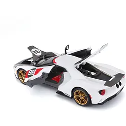 Ігрова автомодель Maisto 2021 Ford GT Heritage 1:18 (31390 white) - мініатюра 12