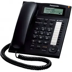 Телефон Panasonic KX-TS2388UAB Чорний