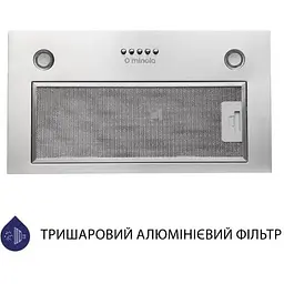 Витяжка вбудована Minola HBI 5627 I 1000 LED - мініатюра 2
