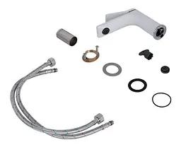 Змішувач для раковини Qtap Presto Chrome/White QTPRE270CRW45576 - мініатюра 3