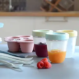Набір силіконових контейнерів Beaba Babycook, 200 мл, 3 шт. (912779) - мініатюра 3