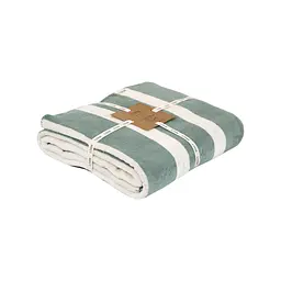 Плед Lotus Home - Infinity Stripe зелений 200x220 - мініатюра 5