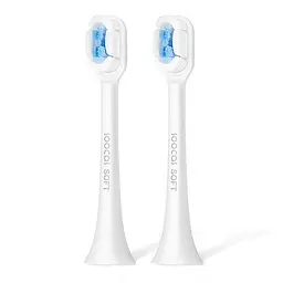 Насадка для зубної електрощітки Xiaomi Soocas Soft X1/X3/X5 White (2 шт.)