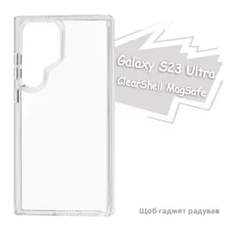 Чохол до мобільного телефона BeCover ClearShell Samsung Galaxy S23 Ultra SM-S918 Transparancy (713391) - мініатюра 6