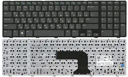 Клавіатура для ноутбука Dell Inspiron (3721, 5721, 3737, 5737) Чорна, (Чорна рамка) - мініатюра 3