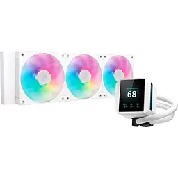 Система рідинного охолодження Deepcool Mystique 360 ARGB White (R-LX360-WHDSNMCP-G-1)