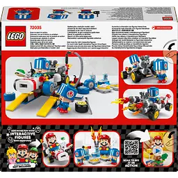 Уцінка. Конструктор LEGO Super Mario Mario Kart - Toad's Garage 390 деталей (72035) - мініатюра 16