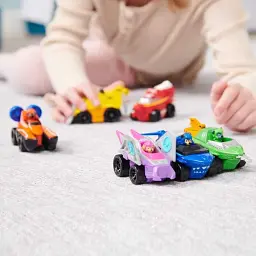 Цуценячий патруль Paw Patrol: Маршал і металевий колекційний рятівний автомобіль Die Cast (серія Aqua Pups), різнобарвний - мініатюра 7