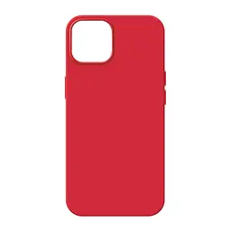 Силиконовый чехол для Apple iPhone 14, ICON2 Case, красный, противоударный, панель, защита всего корпуса, матовая поверхность Soft Touch, выступает над дисплеем, совместим с защитными стеклами и пленками, с микрофиброй, ArmorStandart (ARM63594)