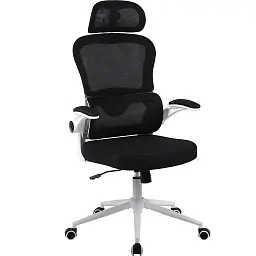 Офісне ергономічне крісло GT Racer B-5880 White/Gray