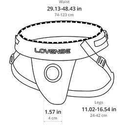 Трусики для страпона Lovense Strapless Harness - мініатюра 3