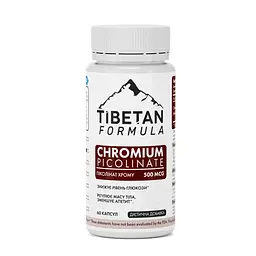 Піколінат хрому Tibetan Formula 500 мкг 60 капсул