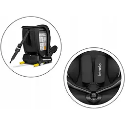 Автокрісло Lionelo Oliver 9-36 кг Isofix Black - мініатюра 6