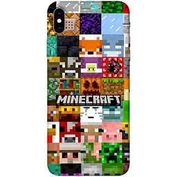 Чохол Demsky Minecraft collage для Apple iPhone XS Max (6.5)