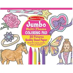 Альбом розмальовок Melissa & Doug для дівчаток (MD4225)        