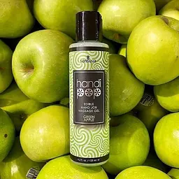Гель для мануальних та оральних ласк Sensuva - Handipop Green Apple (125 мл) Sensuva SO3204 93249 - мініатюра 2