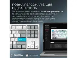 Клавіатура GamePro Asgard Ragnar White (MK285WH) - мініатюра 10