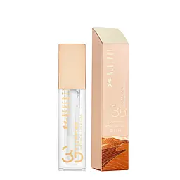 Блиск для губ Neverti 3D Plumping Intense Lipgloss рідкий зволожуючий 001 Gloss Me/Прозорий (NP800)