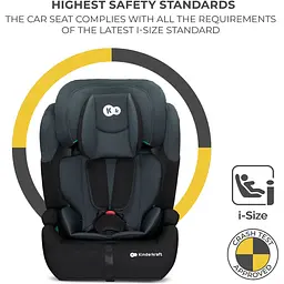 Автокрісло Kinderkraft Comfort Up i-Size Black KCCOUP02BLK0000 (00-00305215) - мініатюра 9