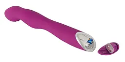 Вібратор Sweet Smile AG-Spot Vibrator 23.5 см малиновий - мініатюра 3