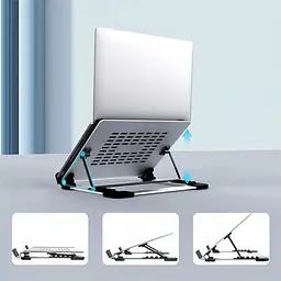 Тримач для планшета/ноутбука BeCover BC-P2 Silver (710072) - мініатюра 6