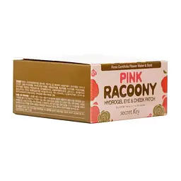 Гідрогелеві патчі для очей та вилиць Secret Key Pink Racoony, 60 шт. - мініатюра 3