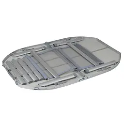 Стіл Bo-Camp Premium Oval 120x80 cm Сірий - мініатюра 4