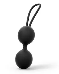 Вагінальні кульки Dorcel Dual Balls, 15.6 см, чорний