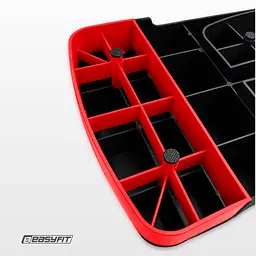 Степ-платформа EasyFit Step-B 2-ступінчаста чорно-червона - мініатюра 7