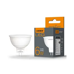 Лампочка TITANUM LED MR16e 6W GU5.3 4100K (VL-MR16e-06534) - мініатюра 3