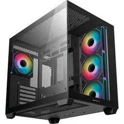 Корпус Deepcool CG530 4F Tempered Glass без БП Black (R-CG530-BKADA4-G-1) - мініатюра 2