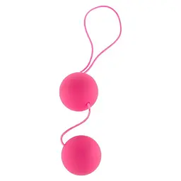Вагінальні кульки Toy Joy Funky Love 3.5 см рожеві