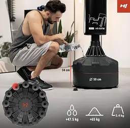 Боксерський мішок для підлоги Hop-Sport HS-BB170S - мініатюра 7