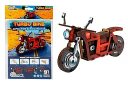 Конструктор дерев'яний Puz-00961 "Turbo Bike" в кульку PuzzleOK