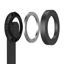 Трипод-монопод для селфі та зйомки ASM13, з Bluetooth-пультом і магнітним кріпленням MagSafe, телескопічна селфі-палиця для айфона, 610 мм, універсальний штатив з ABS і алюмінієвого сплаву, чорний, ArmorStandart (ARM79277) - мініатюра 5