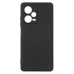 Чехол-накладка для смартфона Xiaomi Redmi Note 12 5G, противоударный, силиконовый, термополиуретановый (ТПУ), с защитой камеры и корпуса, черный, защита всего корпуса, ArmorStandart (ARM65195)