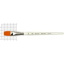Пензель Rosa Talent синтетика плоска для декору HOBBY & CRAFT 20 коротка ручка