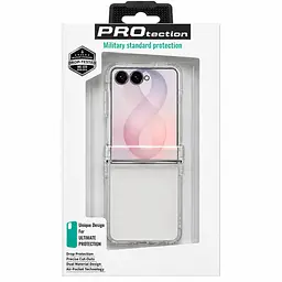 Чохол PC Epik Pure Case для Samsung Galaxy Z Flip8 Clear - мініатюра 3