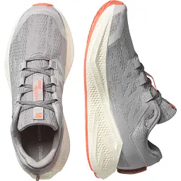 Кросівки Salomon outdoor Aero Glide 3 7.5 Alloy/Vanilla Ice/Neon Flame - мініатюра 5